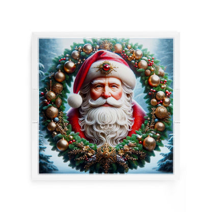 Santa Claus 12X12 Acrylic Tray - nicolettemayer.com