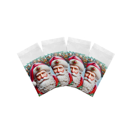 Santa Claus Cotton Sateen Dinner Napkins
