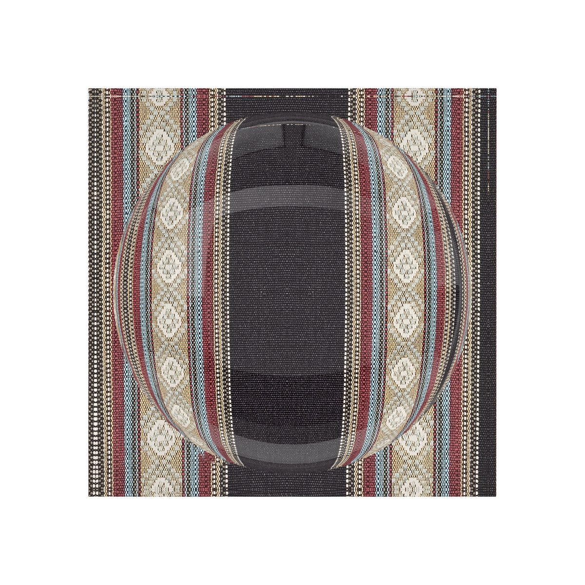 Serape Saddle Acrylic Candy Catchall Dish