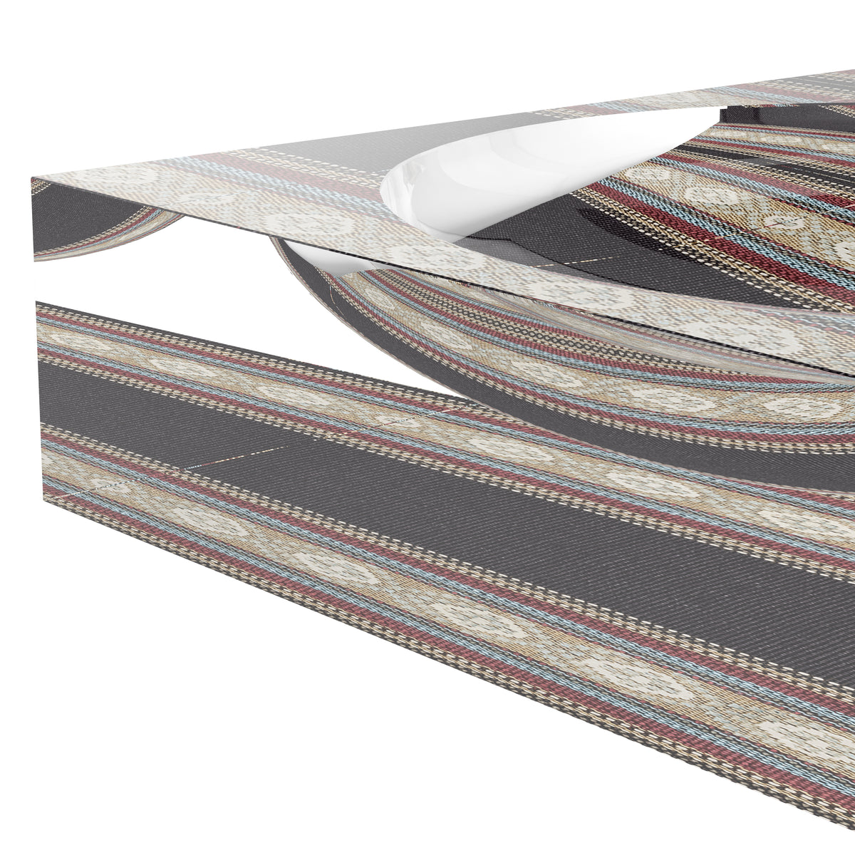 Serape Saddle Acrylic Candy Catchall Dish