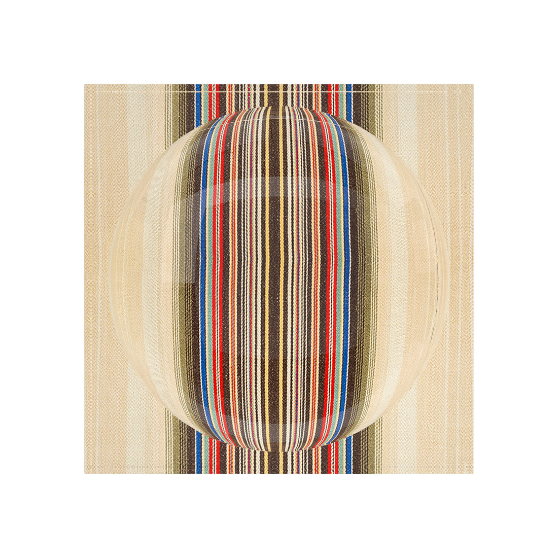 Serape Stripe Acrylic Candy Catchall Dish