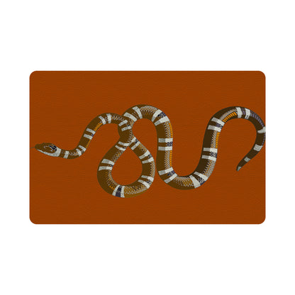 Serpent Burnt Orange Rectangle Placemats Set of 4 - nicolettemayer.com