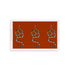 Serpent Burnt Orange 12.5X7.75 Acrylic Tray - nicolettemayer.com
