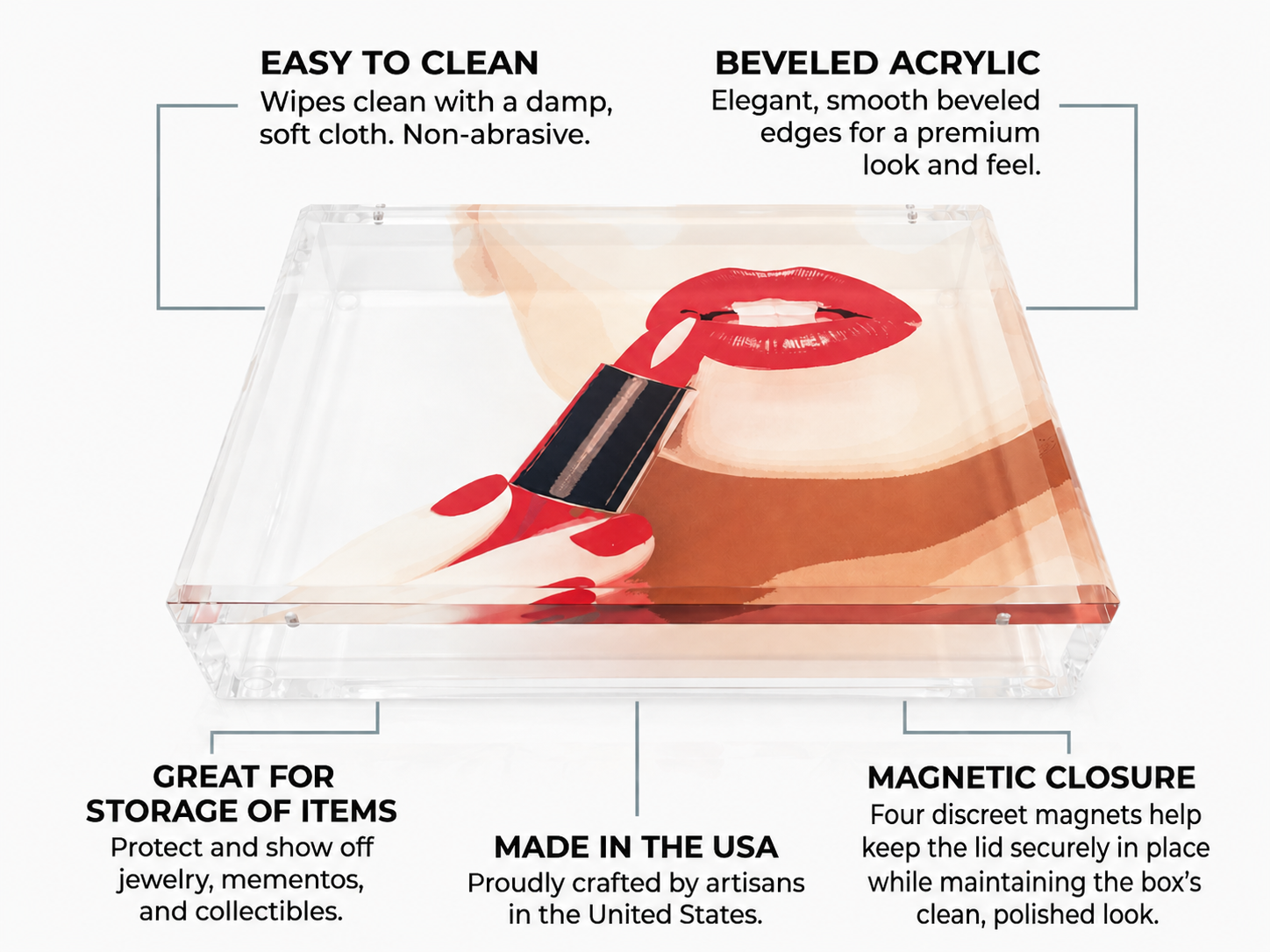 Simply Irresistible Acrylic Box - nicolettemayer.com