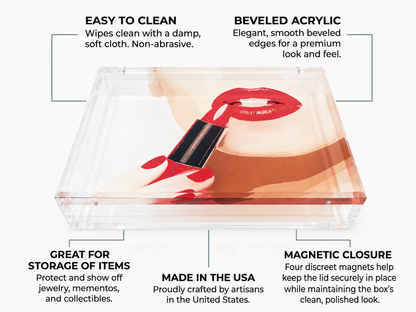 Simply Irresistible Acrylic Box - nicolettemayer.com