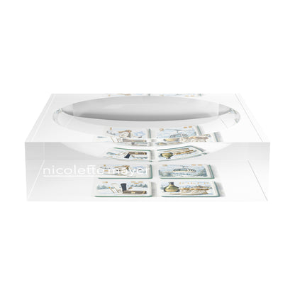 Mahjong Ski Theme Mahj Candy Catchall Dish