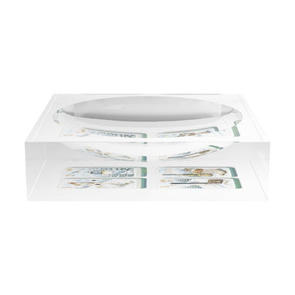 Mahjong Ski Theme Mahj Candy Catchall Dish