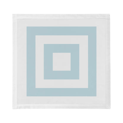 Solid Bluebell Cotton Sateen Dinner Napkins - nicolettemayer.com