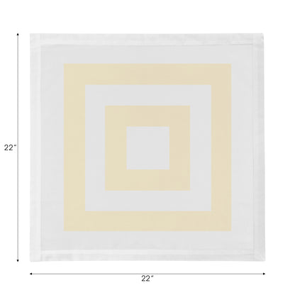 Solid Champagne Cotton Sateen Dinner Napkins - nicolettemayer.com