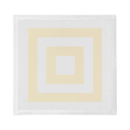 Solid Champagne Cotton Sateen Dinner Napkins - nicolettemayer.com