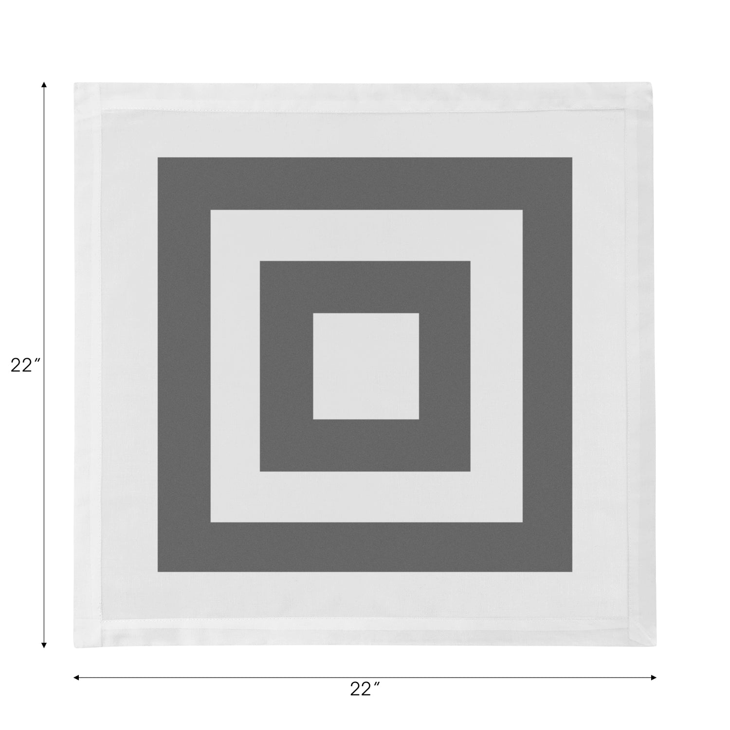 Solid Platinum Cotton Sateen Dinner Napkins - nicolettemayer.com