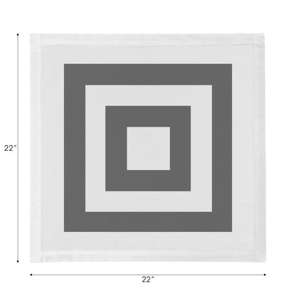 Solid Platinum Cotton Sateen Dinner Napkins - nicolettemayer.com