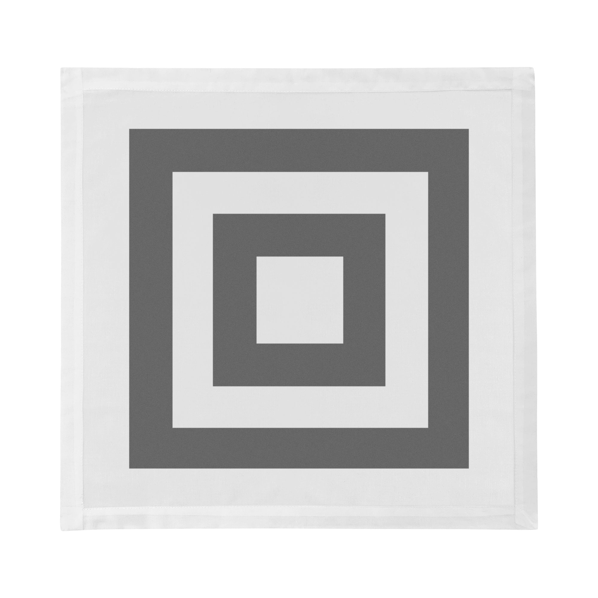 Solid Platinum Cotton Sateen Dinner Napkins - nicolettemayer.com