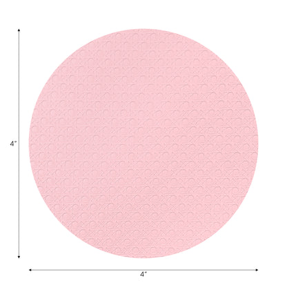 Solid Blossom Vegan Leather Coasters - nicolettemayer.com