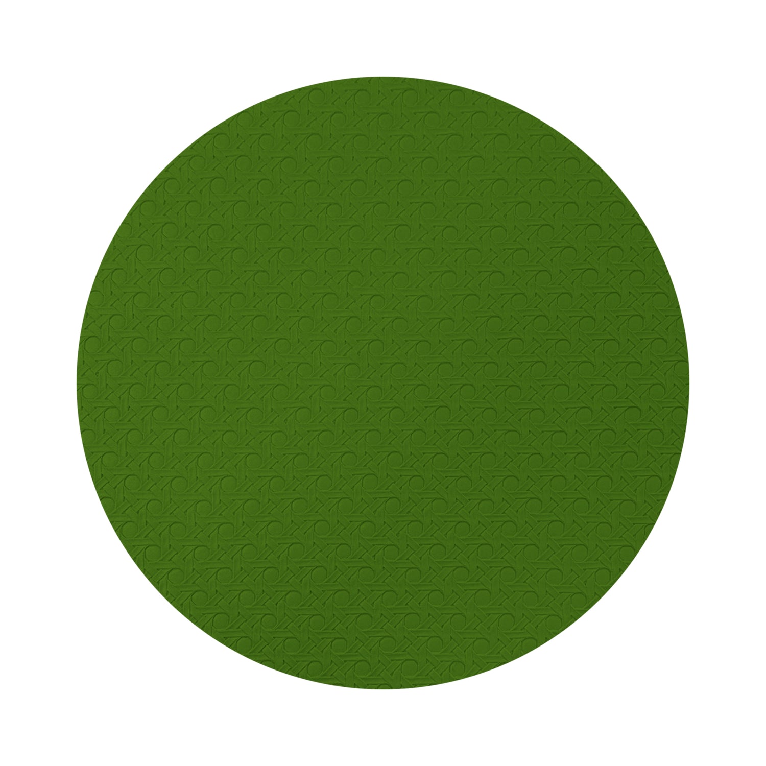 Solid Moss Vegan Leather Coasters - nicolettemayer.com