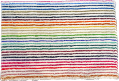 Spectrum White Brights Rectangle Cloud Washables Rug