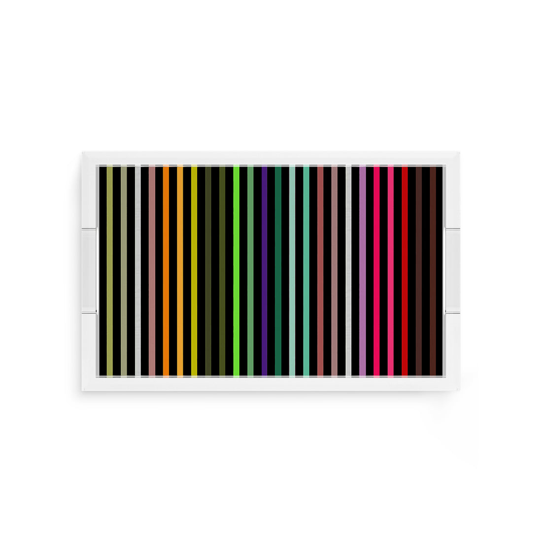 Spectrum Of Reality Black 12.5X7.75 Acrylic Tray - nicolettemayer.com
