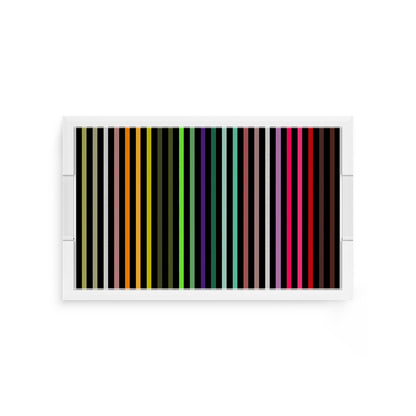 Spectrum Of Reality Black 12.5X7.75 Acrylic Tray - nicolettemayer.com
