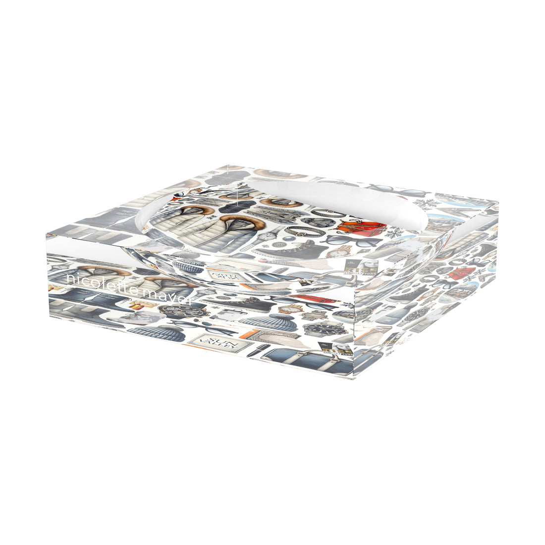 Sun Valley Chic Acrylic Candy Catchall Dish