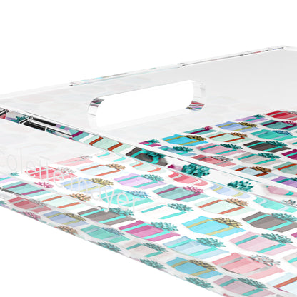 Surprise Soft Green Neutrals 12.5X7.75 Acrylic Tray - nicolettemayer.com
