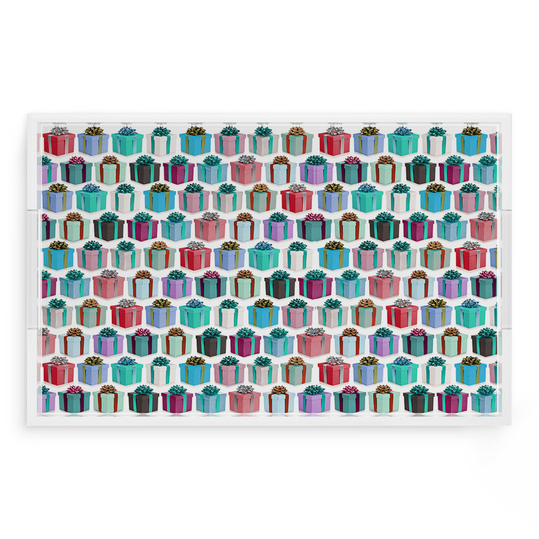 Surprise Soft Green Neutrals 22.5X14.5 Acrylic Tray - nicolettemayer.com
