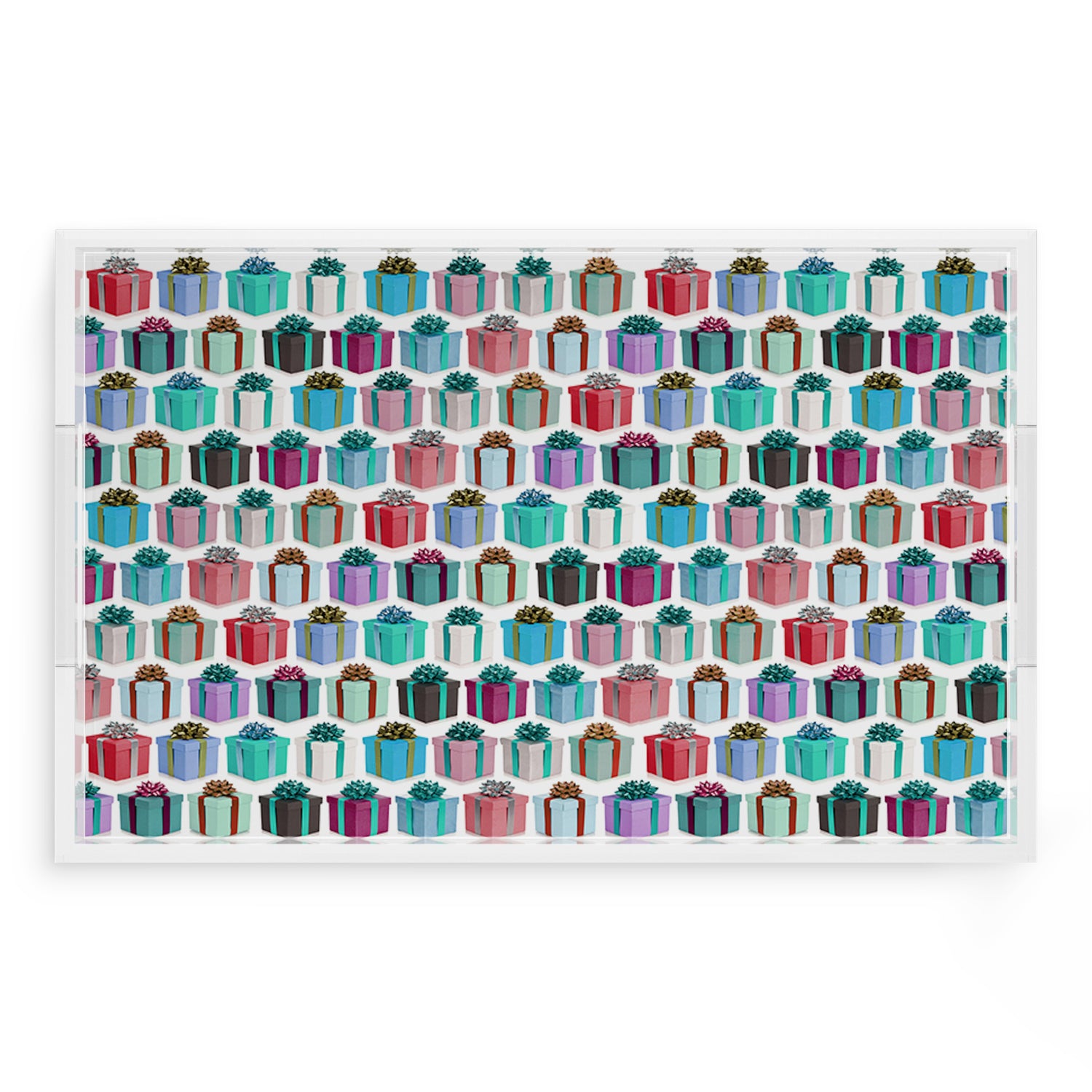 Surprise Soft Green Neutrals 22.5X14.5 Acrylic Tray - nicolettemayer.com
