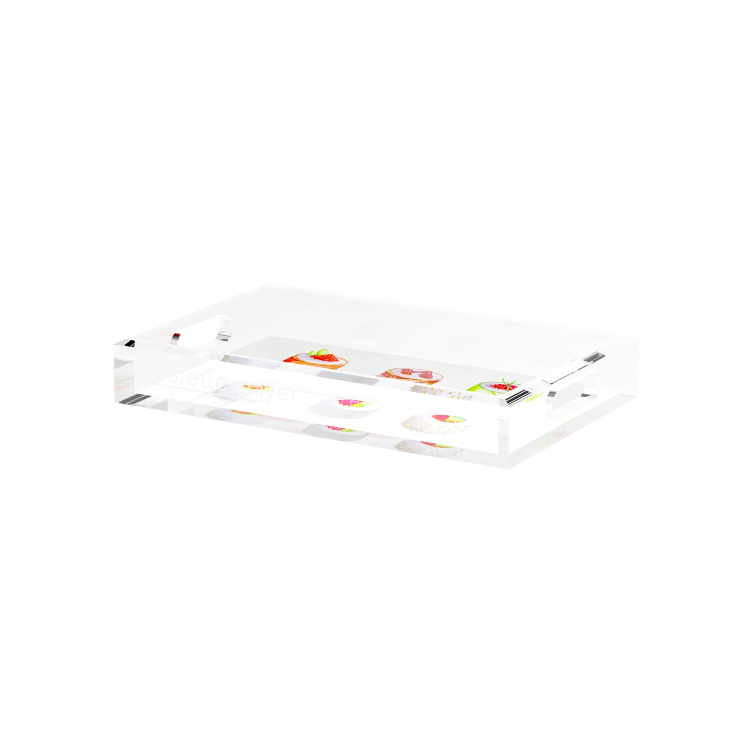 Sushi Go 12.5X7.75 Acrylic Tray - nicolettemayer.com
