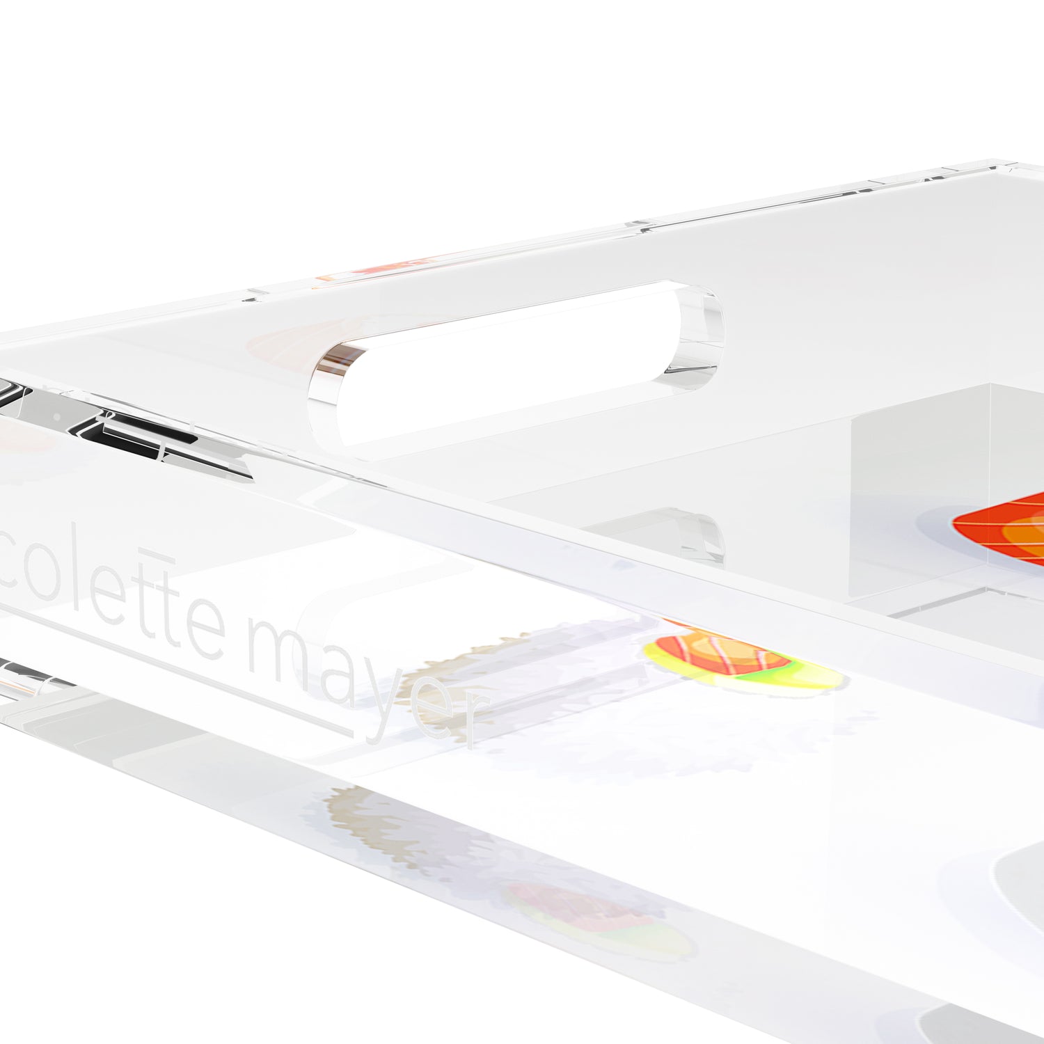 Sushi Go 12.5X7.75 Acrylic Tray - nicolettemayer.com
