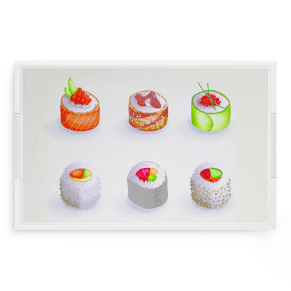 Sushi Go 22.5X14.5 Acrylic Tray - nicolettemayer.com
