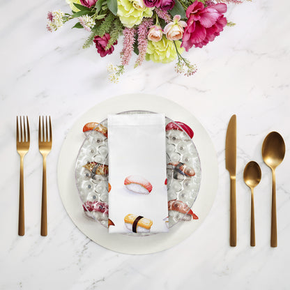 Sushi Town Cotton Sateen Dinner Napkins - nicolettemayer.com