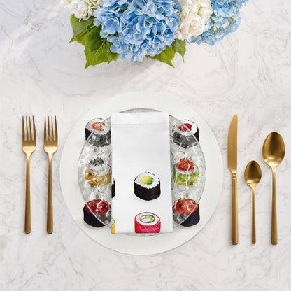 Sushi Zen Cotton Sateen Dinner Napkins - nicolettemayer.com