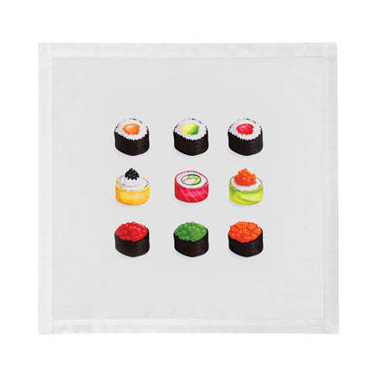 Sushi Zen Cotton Sateen Dinner Napkins - nicolettemayer.com