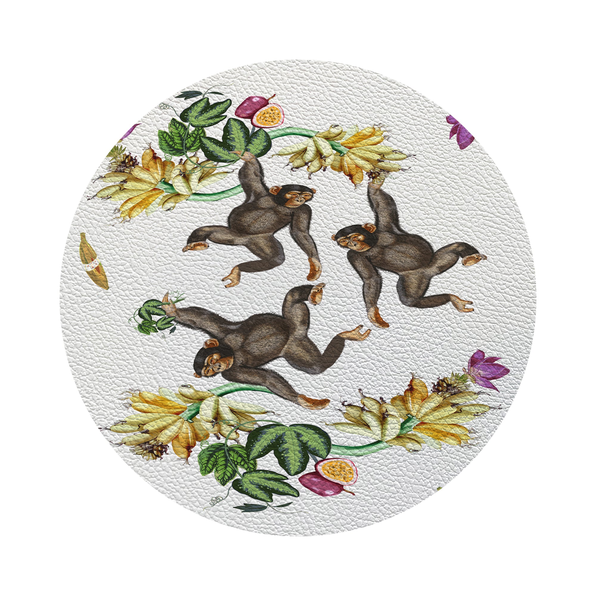 Swinging Monkeys 4" Dinner Napkins- nicolettemayer.com
