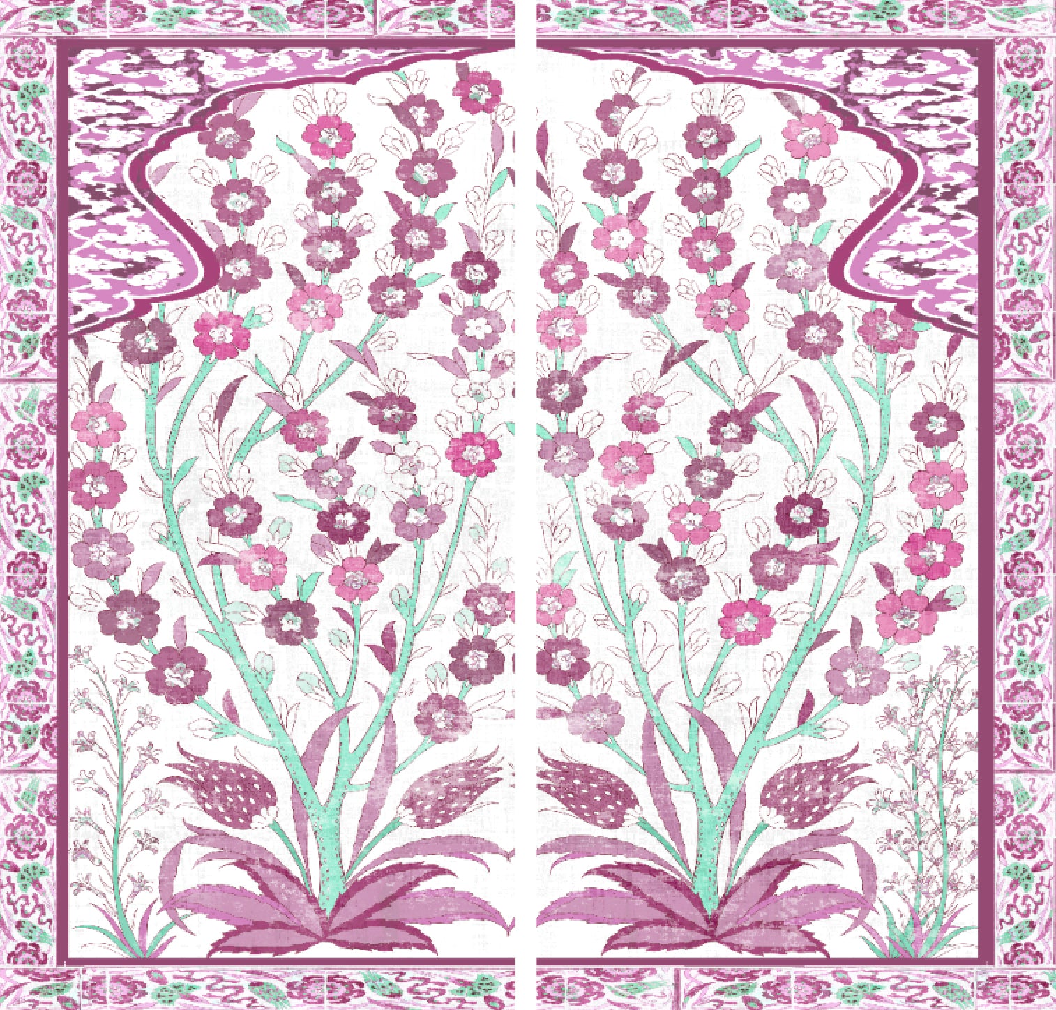 Tree of Life Acrylic Diptych – Set of 2 Modern Wall Art Panels, 48x48" Overall (24x48" Each) - nicolettemayer.com