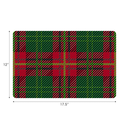 Tartan Green 17.5x12&quot; Placemats  - nicolettemayer.com
