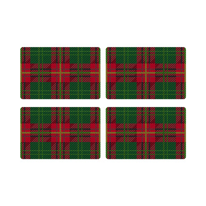 Tartan Green 17.5x12&quot; Placemats  - nicolettemayer.com
