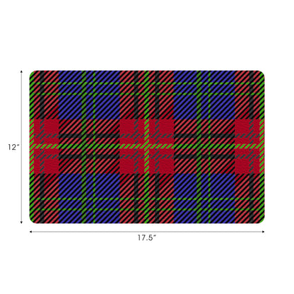 Tartan Blue 17.5x12&quot; Placemats  - nicolettemayer.com

