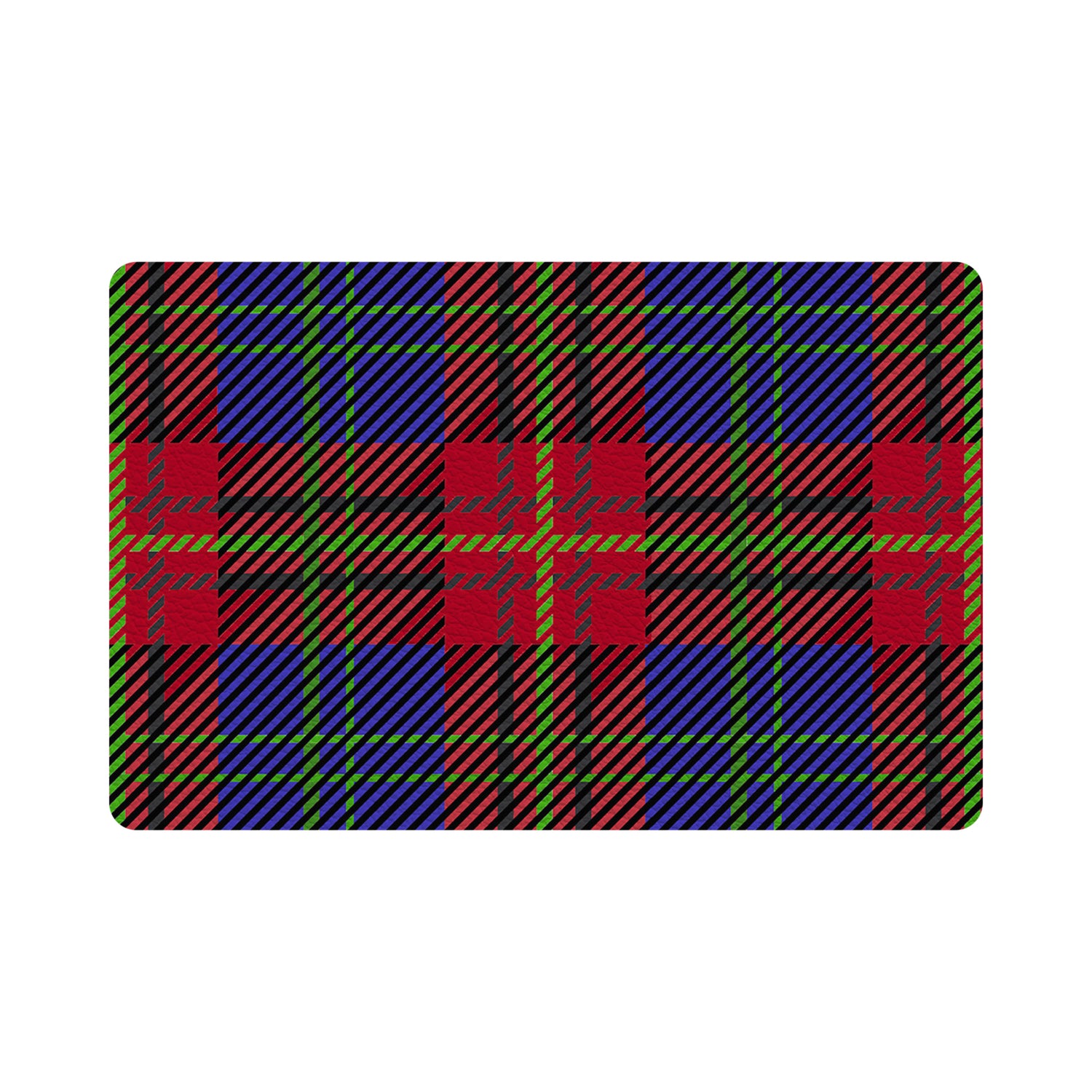 Tartan Blue 17.5x12&quot; Placemats  - nicolettemayer.com
