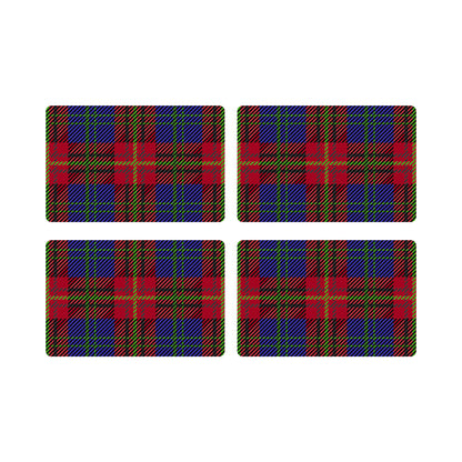 Tartan Blue 17.5x12&quot; Placemats  - nicolettemayer.com
