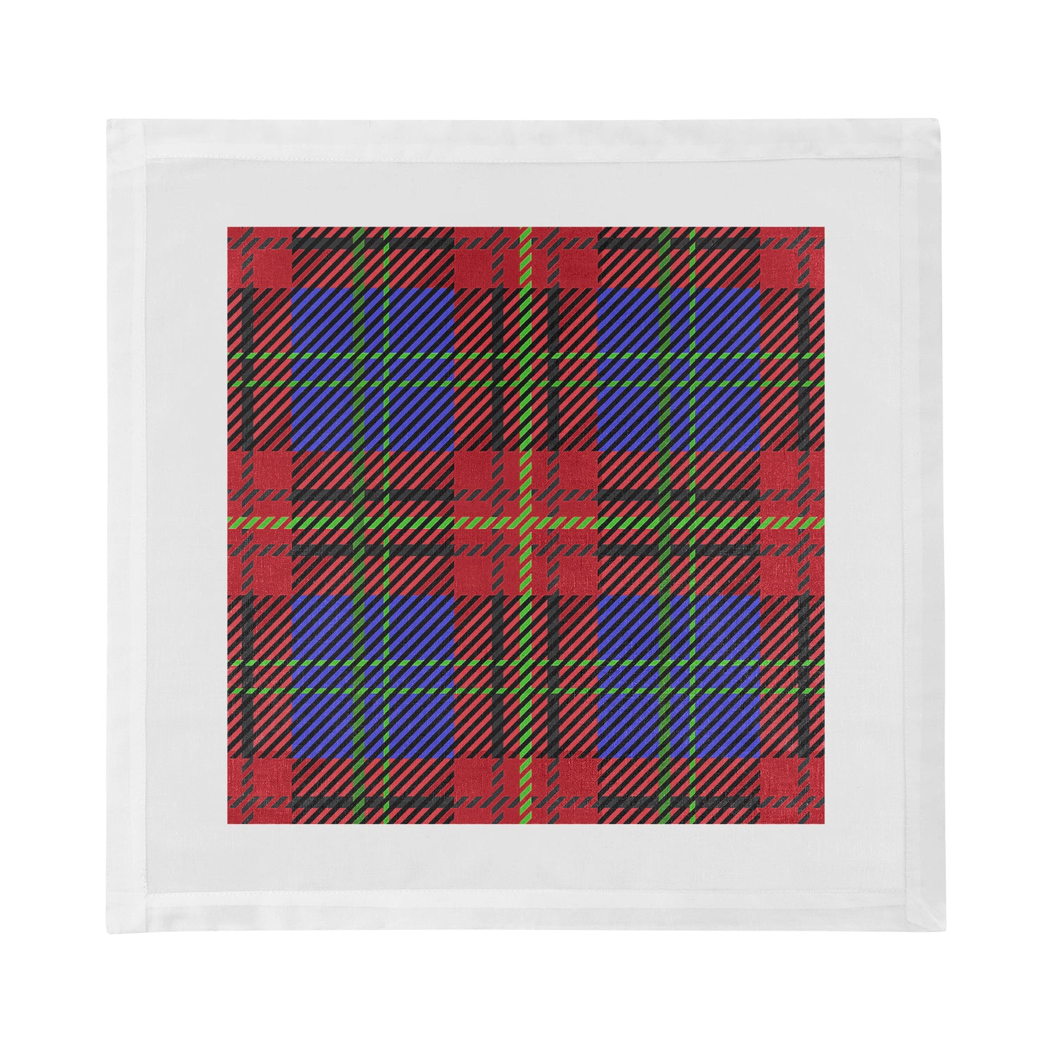 Tartan Blue 22X22 Dinner Napkins - nicolettemayer.com
