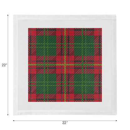 Tartan Green 22X22 Dinner Napkins - nicolettemayer.com
