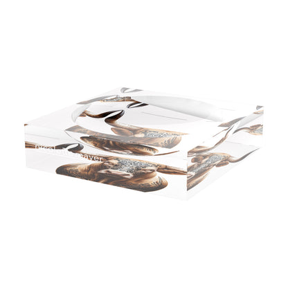 Tattoo Longhorn Acrylic Candy Catchall Dish