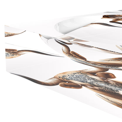 Tattoo Longhorn Acrylic Candy Catchall Dish