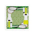 Tennis Anyone Green White  12X12 Acrylic Tray - nicolettemayer.com 