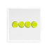 Tennis Balls  12X12 Acrylic Tray - nicolettemayer.com 