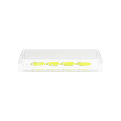 Tennis Balls  12.5x7.75 Acrylic Tray - nicolettemayer.com 