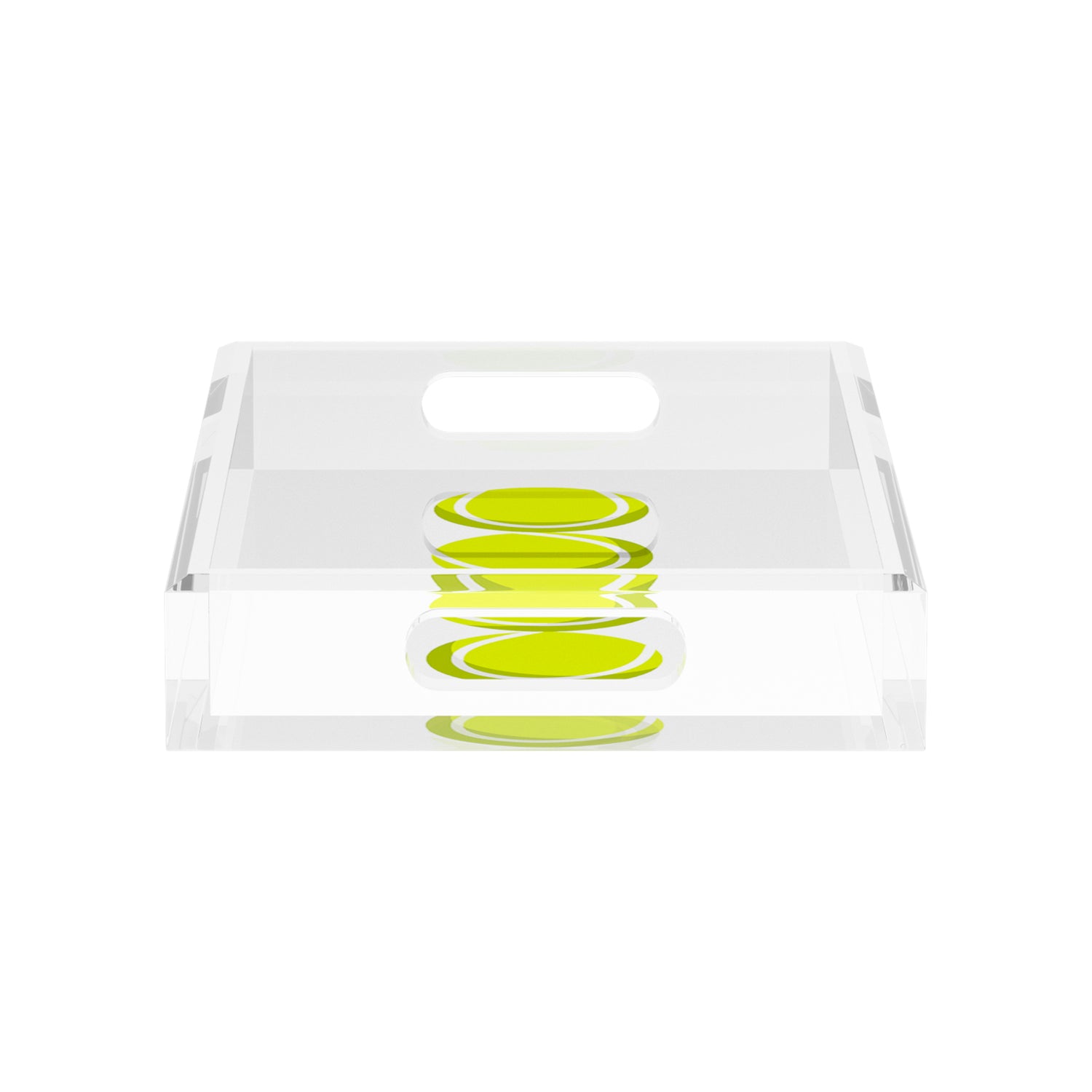 Tennis Balls  12.5x7.75 Acrylic Tray - nicolettemayer.com 