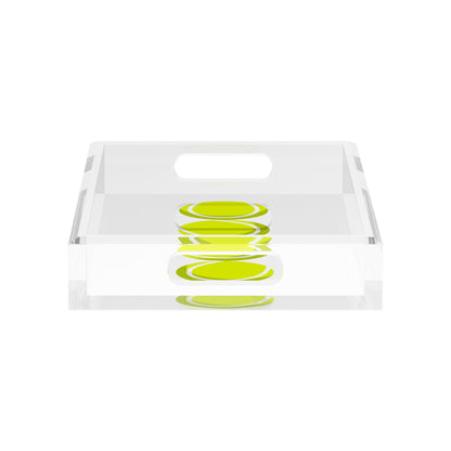 Tennis Balls  12.5x7.75 Acrylic Tray - nicolettemayer.com 