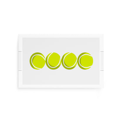 Tennis Balls  12.5x7.75 Acrylic Tray - nicolettemayer.com 