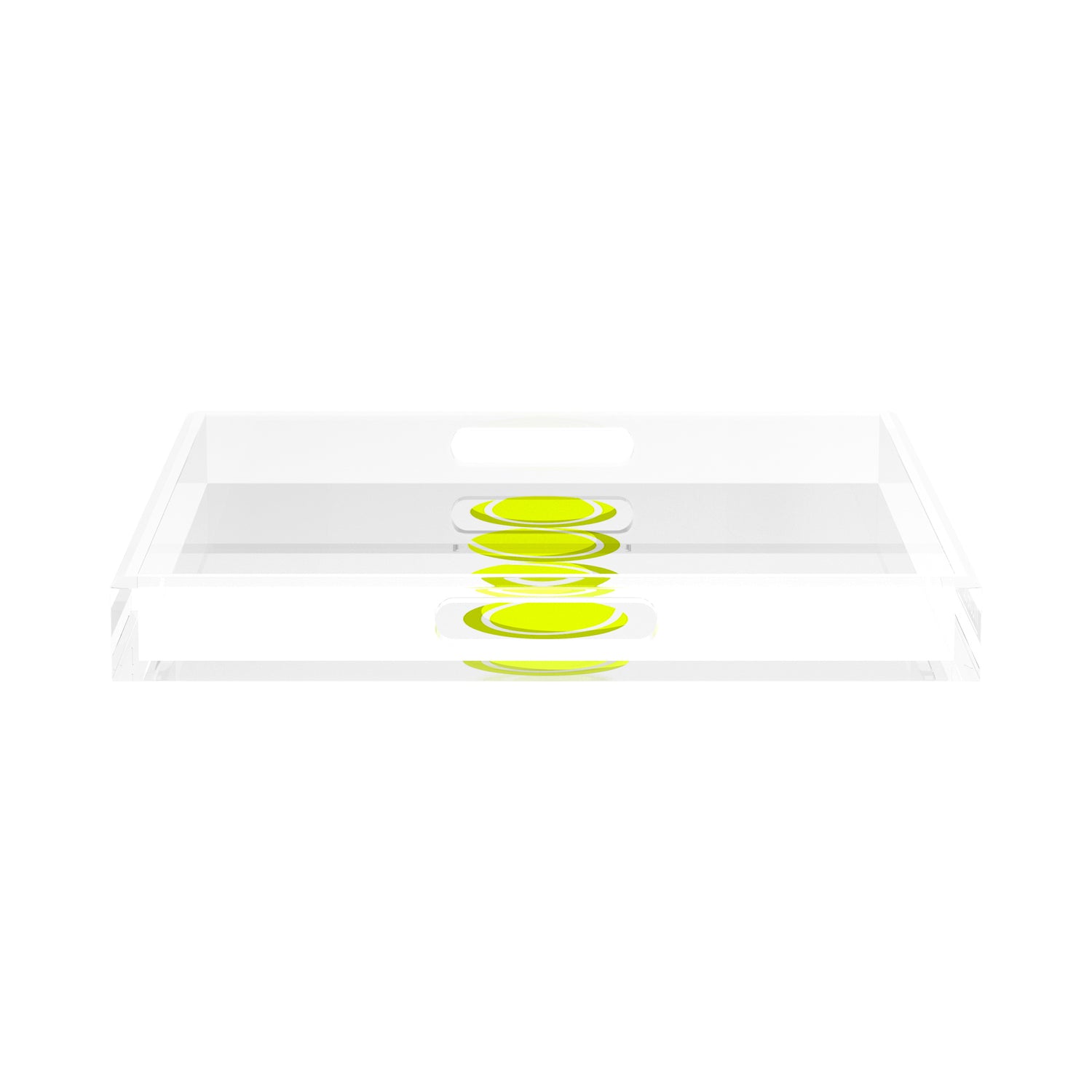 Tennis Balls  15X15 Acrylic Tray - nicolettemayer.com 